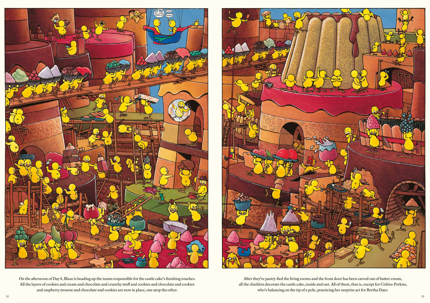 Blaze and the Castle Cake for Bertha Daye