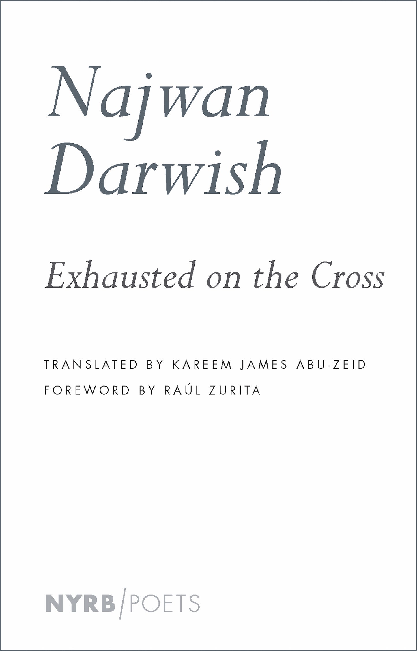 Exhausted on the Cross