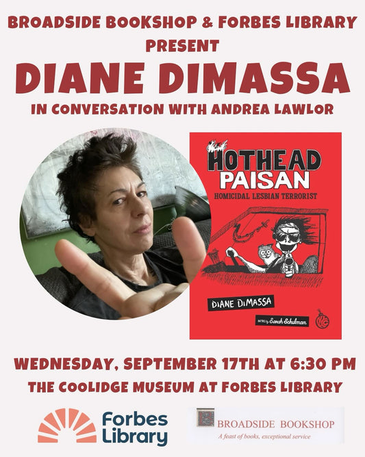 Diane DiMassa and Andrea Lawlor discuss 'Hothead Paisan,' Northampton, MA