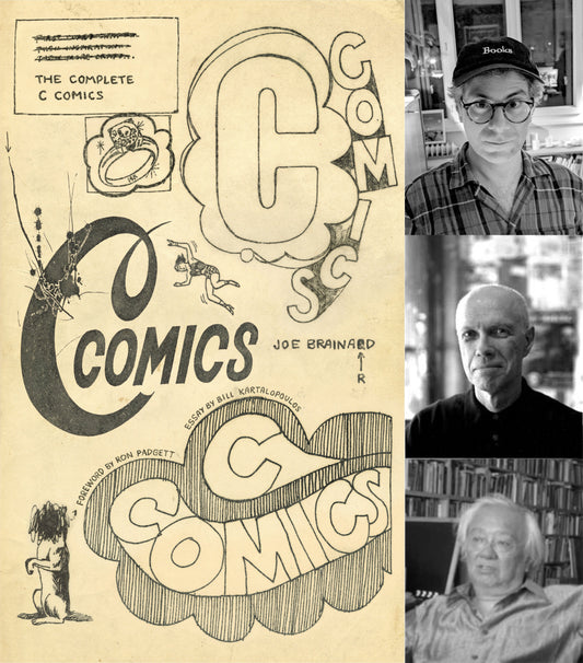 'The Complete C Comics' with Ron Padgett, Bill Kartalopoulos, and John Yau, NYC