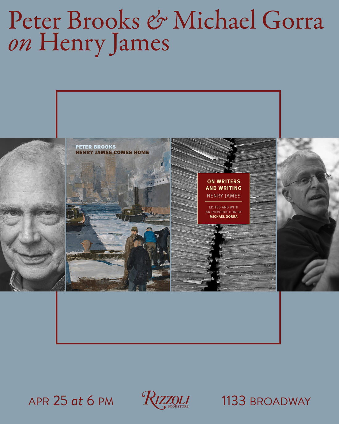 Peter Brooks and Michael Gorra on Henry James