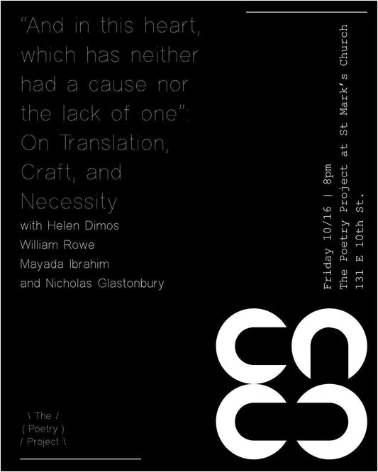 On Translation, Craft, and Necessity: William Rowe and Helen Dimos on 'Trilce' – NYC