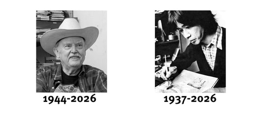 Mourning the loss of Glen Baxter and Yoshiharu Tsuge