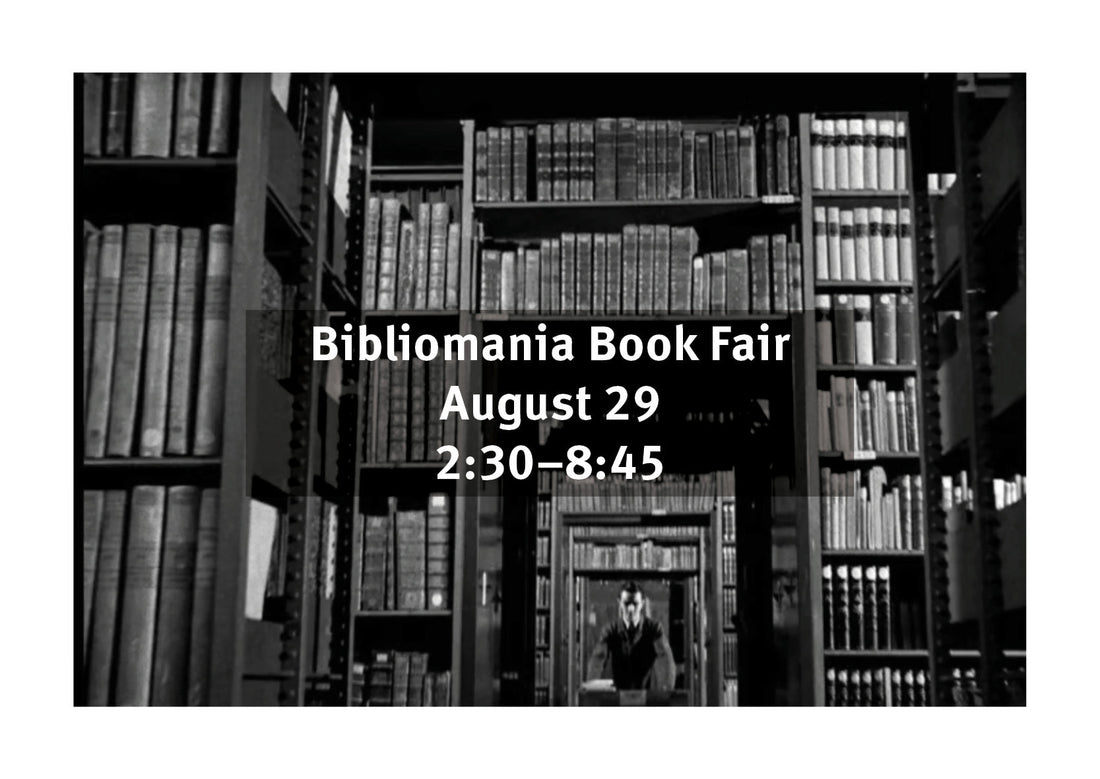 NYRB at Film at Lincoln Center Bibliomania Book Fair – NYC
