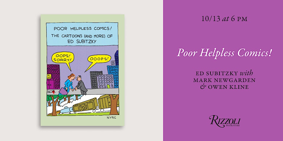 Poor Helpless Comics! Launch at Rizzoli Bookstore