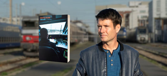 Mattia Filice, author of 'Driver,' at the French Institute, London