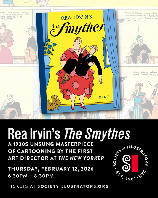 Rea Irvin’s 'The Smythes' with R. Kikuo Johnson, Dash Shaw, and Caitlin McGurk, NYC
