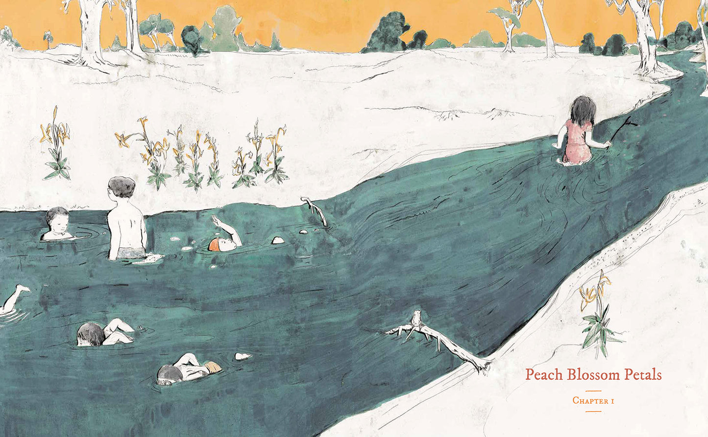 Lost in Peach Blossom Paradise