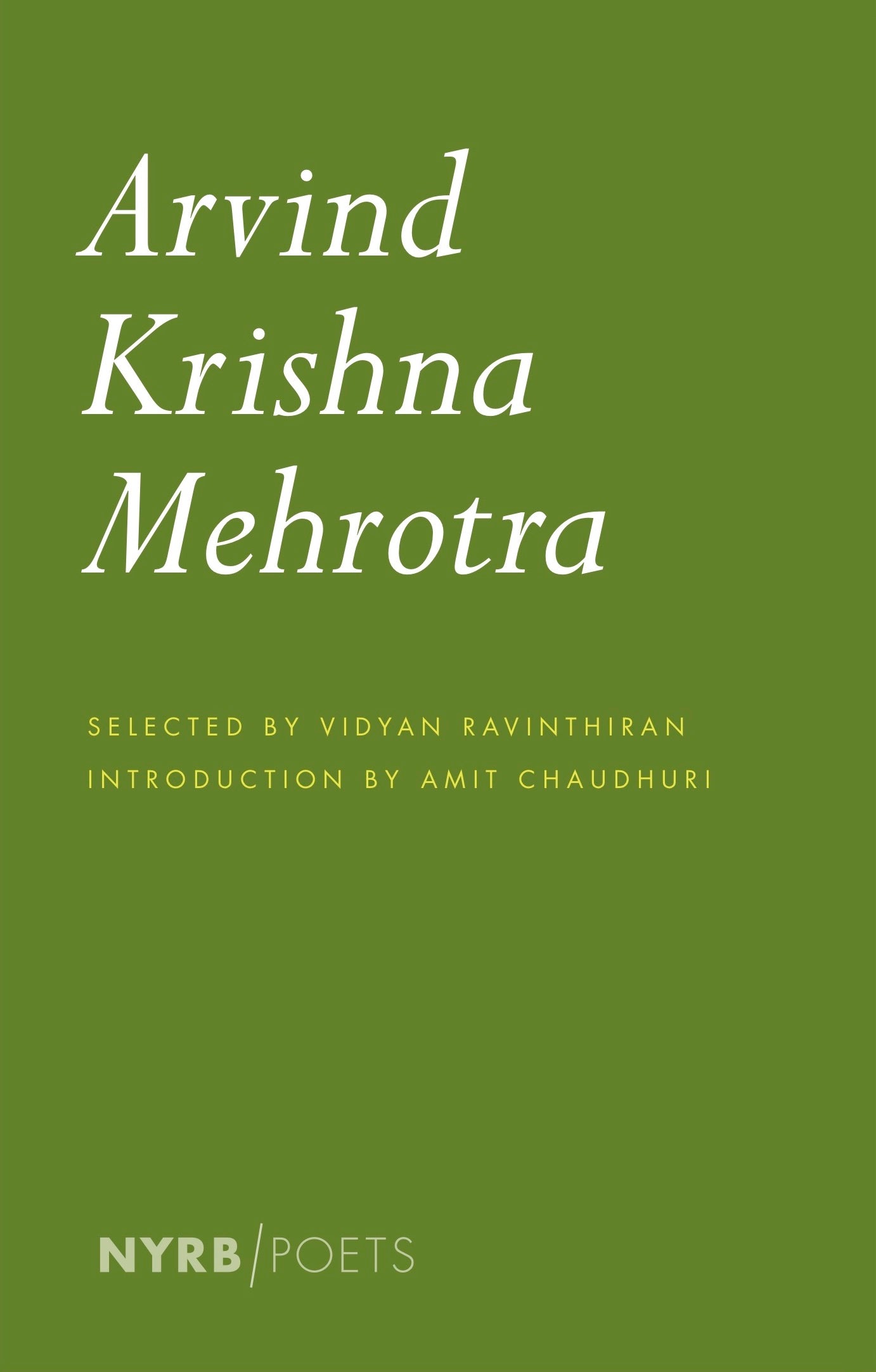 Arvind Krishna Mehrotra